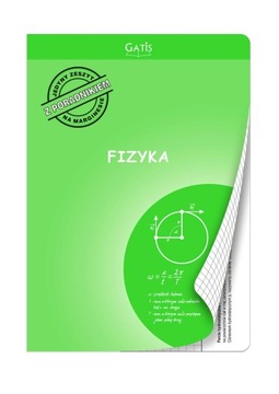 Zeszyt do fizyki Gatis A5 60 kartek