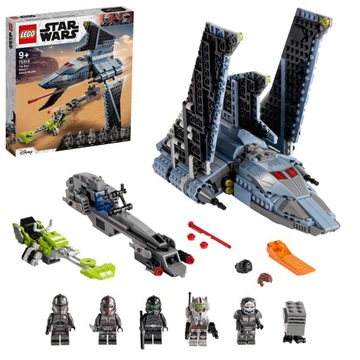 LEGO STAR WARS 75314 Шаттл Bad Batch Attack