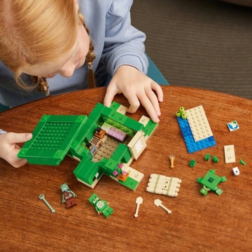 LEGO Minecraft MAJKRAFT ДОМ ЧЕРЕПАХА NEW MINEKRAFT MAJCRAFT NEW 2024