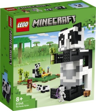 LEGO Minecraft 21245 Rezerwat pandy, MINECRAFT DLA DZIECI