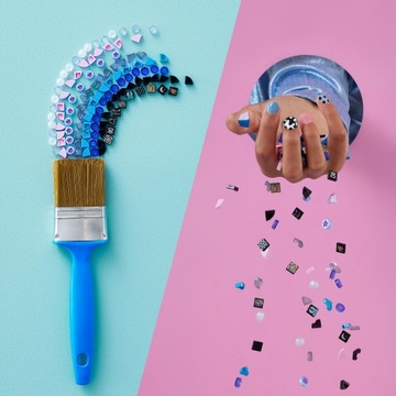 LEGO 41803 DOTS DOTS series 8 аксессуары, брелоки