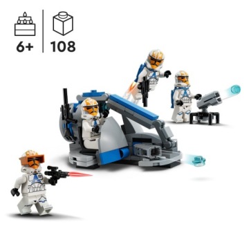 Боевой набор LEGO с 332-м отрядом клонов Асоки (75359) + сумка + каталог