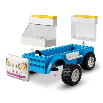 LEGO Friends 41715 Собака-фургончик с мороженым Андреа Рокси для детей от 4 лет