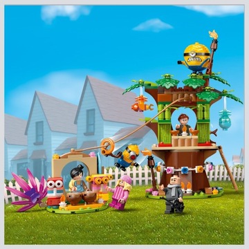 Klocki LEGO Minions 75583 - Minionki Rodzinna rezydencja Gru i minionków