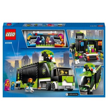 LEGO CITY 60388 CIĘŻARÓWKA NA TURNIEJ GIER