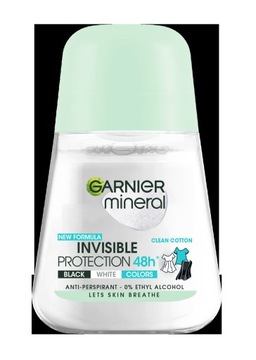 GARNIER ROLL-ON MINERAL INVISIBLE 48H BWC CLEAN CO
