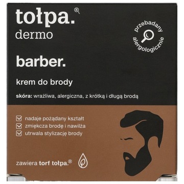 Крем для бороды Tołpa Dermo Barber 60 мл