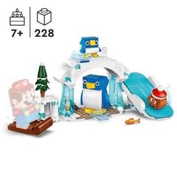 LEGO SUPER MARIO 71430 Снежные приключения пингвинов
