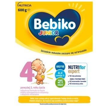 Mleko modyfikowane Bebiko 4 Junior 600 g