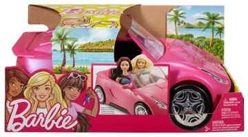 Auto kabriolet Mattel Barbie DVX59 różowy