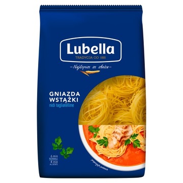 Makaron Tagliatelline Lubella Gniazda wstążki 400g