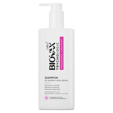 Biovax Trychologic Przesuszenie i Łamliwość szampon 200 ml