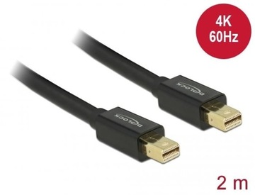 Kabel Displayport Mini(M)->Displayport Mini(M) 2m