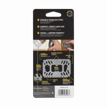 Nite Ize Financial Tool Многофункциональная карта мультиинструментов черная