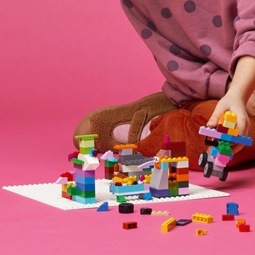 LEGO Classic Белая опорная плита 11026