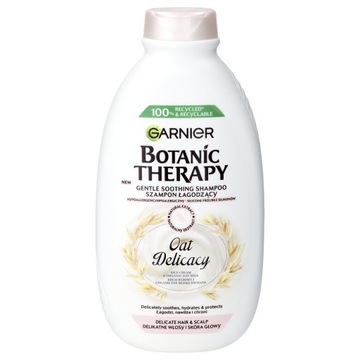 Garnier Botanic Therapy Oat Delicacy успокаивающий шампунь 400мл