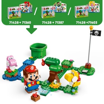 LEGO Bricks Удивительный лес Супер Марио Йоши