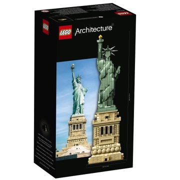 LEGO Architecture 21042 Statua Wolności + TORBA PREZENTOWA