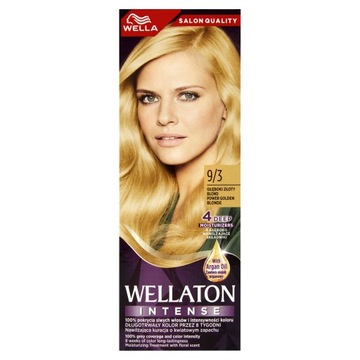 WELLATON Farba Krem Głęboki Złoty Blond 9/3