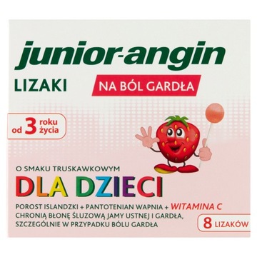 Junior-angin lizaki lizaki 1op.(8szt.)