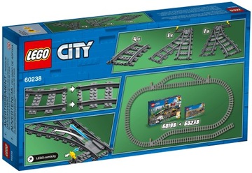 Электронная книга Lego City 60238 «Переключатели железнодорожных путей» 4 в 1