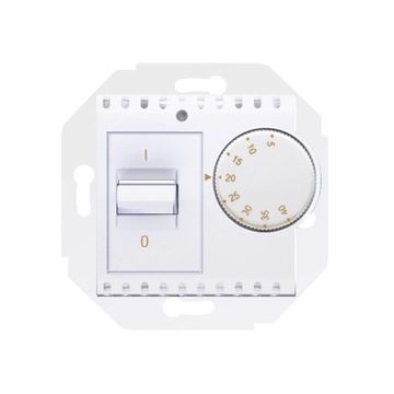 Поворотный диммер Simon 54 Premium, белый, для скрытого монтажа DRT10W.02/11