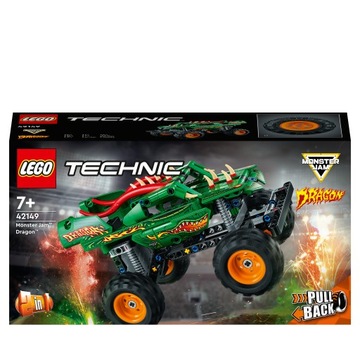 LEGO Technic Monster Jam Dragon 42149 PREZENT ŚWIĘTA BOŻE NARODZENIE