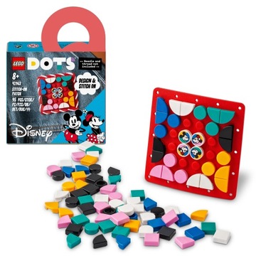 Нашивка LEGO DOTS «Микки и Минни Маус» 41963