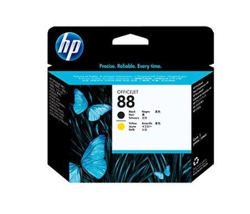 ORYGINALNA GŁOWICA HP 88 C9381A BLACK YELLOW CZARNO ZÓŁTA K550