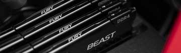 KINGSTON Fury Beast 8 ГБ оперативной памяти, 3600 МГц