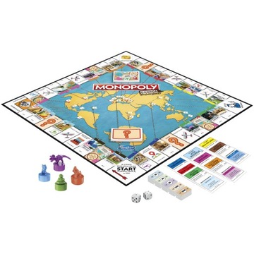 Настольная игра Hasbro «Монополия» «Путешествие вокруг света»