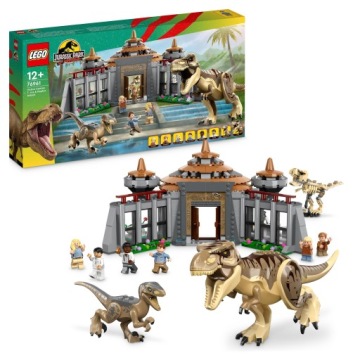 LEGO Jurassic World 76961 Центр динозавров Нападение тираннозавра и раптора