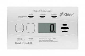 Детектор угарного газа Kidde K10LLDCO с дисплеем