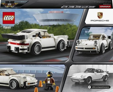 LEGO Speed ​​​​Champions 75895 Кубики Porsche 911 Turbo 1974 года