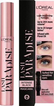L'Oreal Paris Lash Paradise do rzęs zwiększający objętość Intense Black