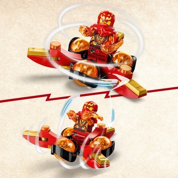 LEGO NINJAGO Сила дракона Кая Сальто Кружитцу 71777