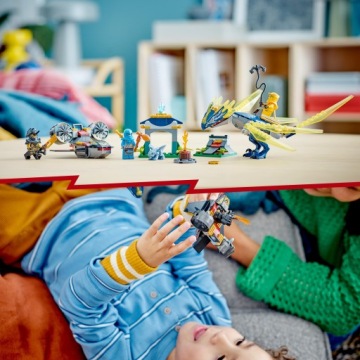LEGO NINJAGO НЯ И АРИН - БИТВА НА СПИНЕ ДРАКОНА 71798 4+