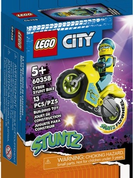 LEGO City 60358 Cybermotocykl kaskaderski