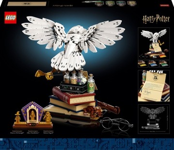 Блоки Harry Potter 76391 Иконы Хогвартса — Хедвиг (коллекционное издание)