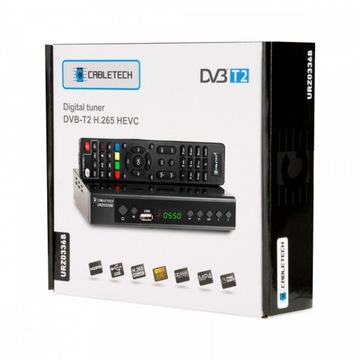 CABLETECH DVB-T2 ТЮНЕР H.265 HEVC