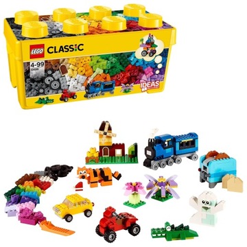 LEGO Classic 10696 Kreatywne Klocki Średnie Pudełko BOX już dla 4 latka