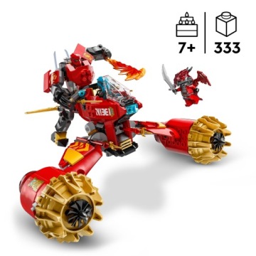LEGO Ninjago 71830 Меч Кая в реактивной броне штормового всадника-меха