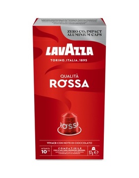 NESPRESSO LAVAZZA Qualita ROSSA капсулы 10 шт.