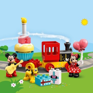 LEGO DUPLO 10941 Поезд на день рождения Микки и Минни