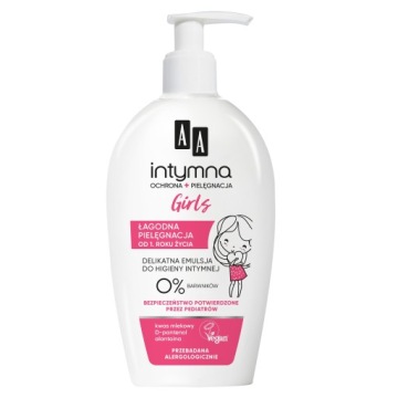 AA Intymna Girls Емульсія для Гігієни Інтимної від 1. року життя 300 мл