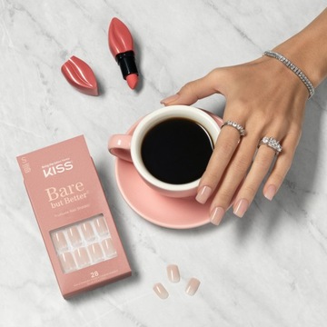 Поцелуй искусственные ногти голые, но лучше - Trunude (размер S) 1op. (28 шт.)