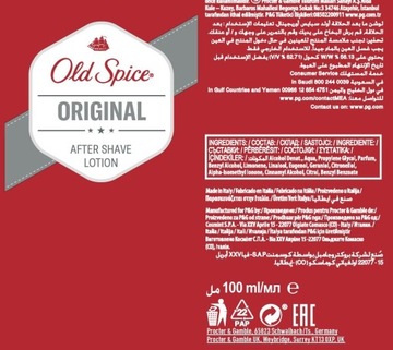 Old Spice Original лосьон после бритья 100мл