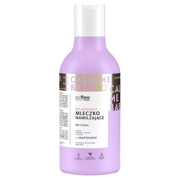 So!flow Relaksujące mleczko nawilżające do ciała 400 ml VisPlantis ,Elfa