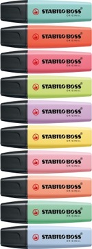 STABILO BOSS Pastel Переключатель для телескопов, подставка, 15 шт. 70