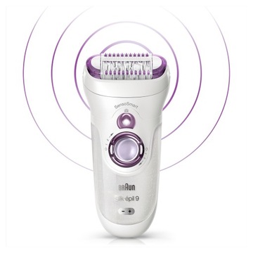 Эпилятор Braun Silk-épil 9 SensoSmart 9/700 Время работы (макс) 50 мин, Количество